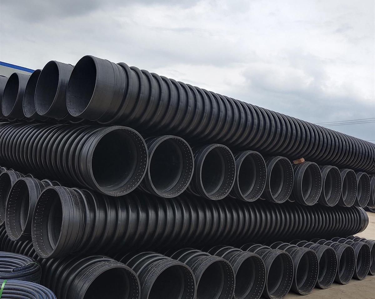 PE钢带增强螺旋波纹管