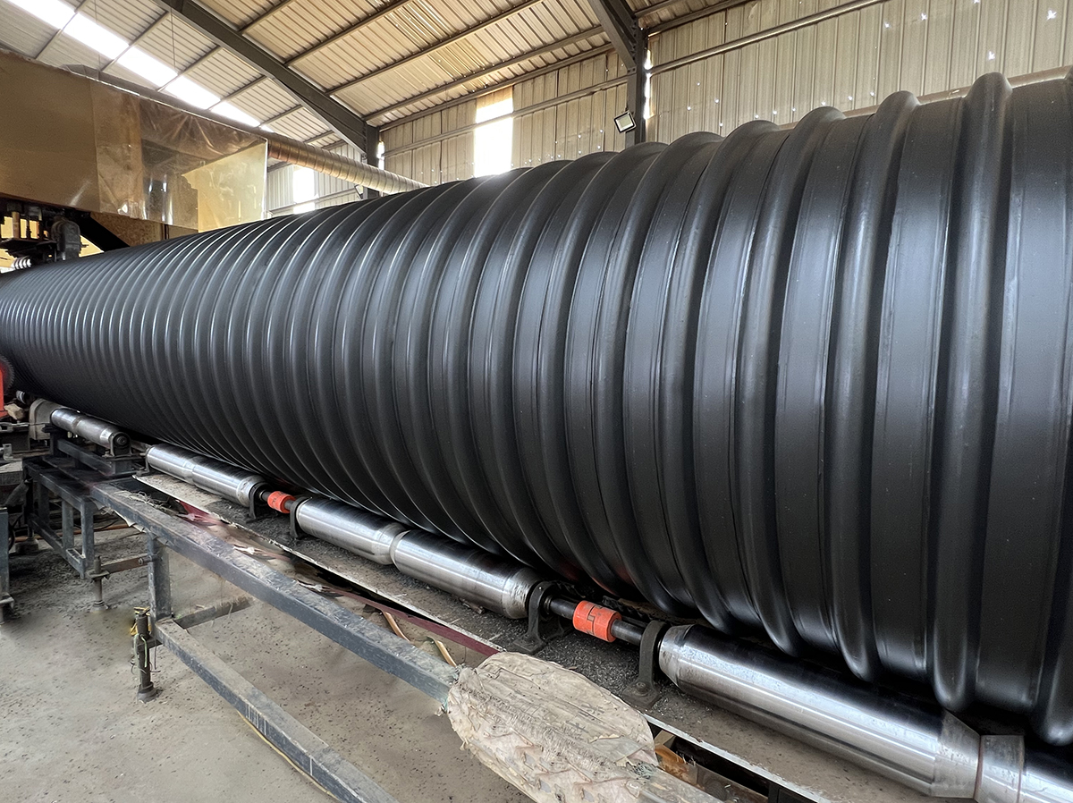 PE钢带增强螺旋波纹管